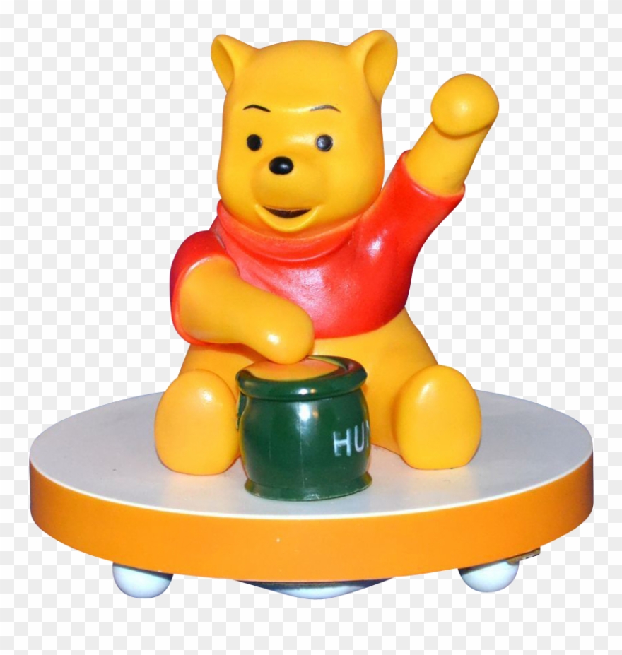 1960/70s Disney ~ Musical Winnie The Pooh Lamp - Winnie-the-pooh Clipart