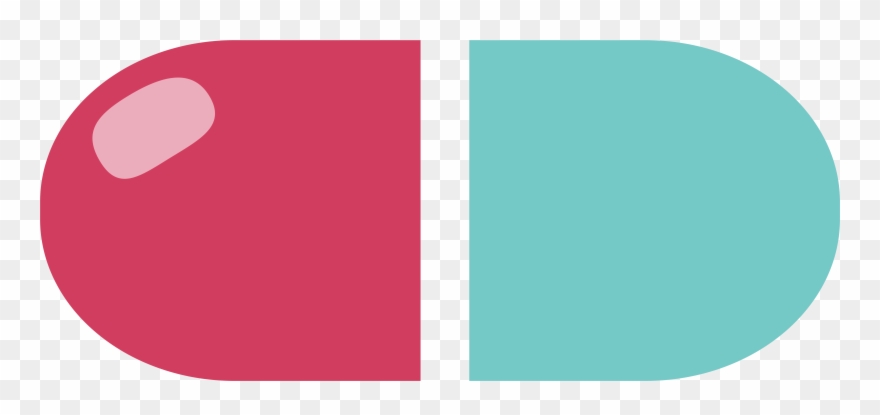 Vector Pills Circle Clipart