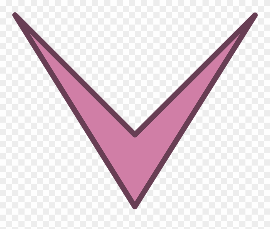 Picture Of An Arrow Pointing Down 28, Buy Clip Art - Pink Arrow Animated Gif - Png Download