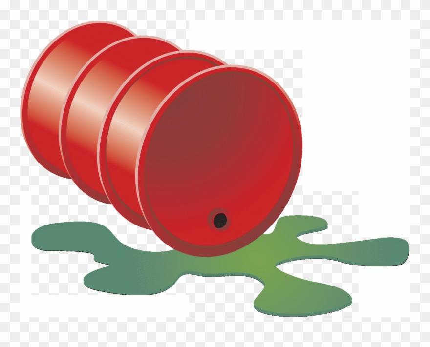 Picture Royalty Free Barrel Clipart 55 Gallon - Hazardous Materials Spill Gif - Png Download