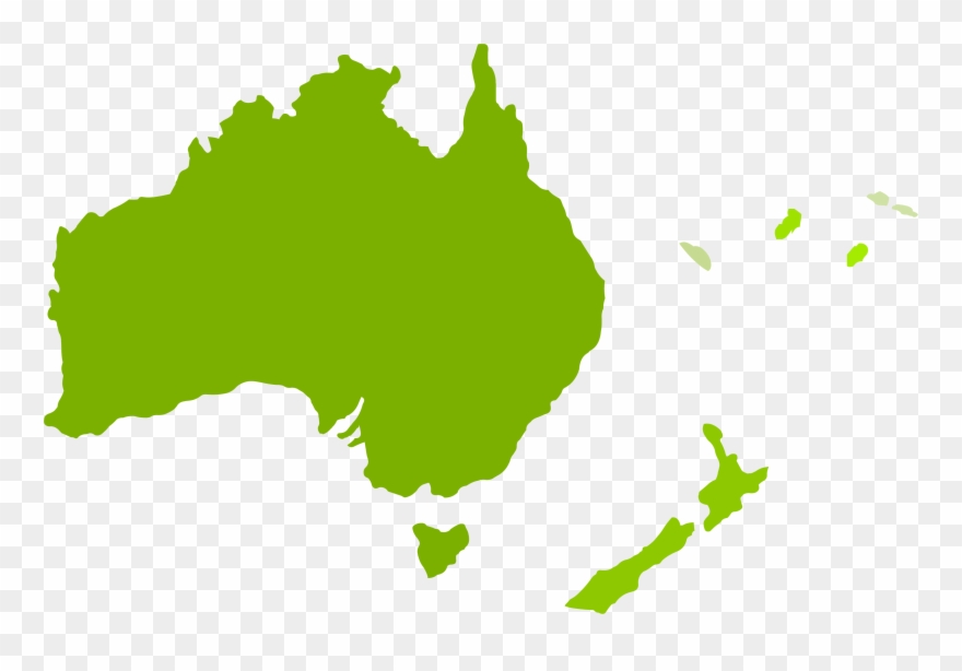 Vaping Laws In Oceania - Map Of Australia Clipart