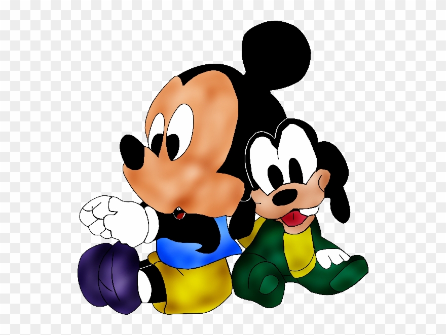 Cartoon Clipart Daisy Duck Donald Duck Minnie Mouse - Bebes Mickey Mouse Animados - Png Download