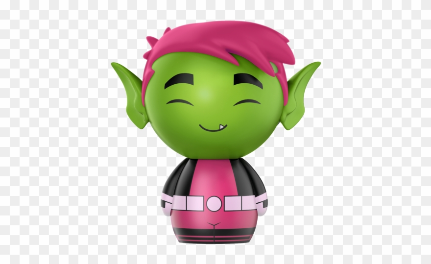 1 - Beast Boy - Dorbz Vinyl Figure Clipart