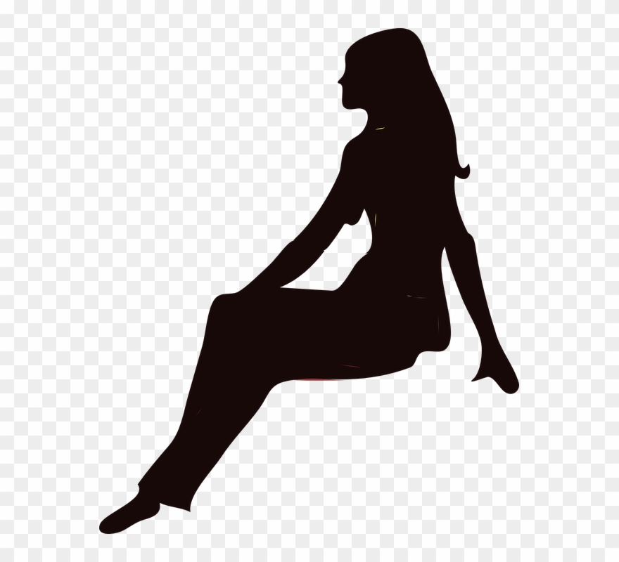 Collection Of Quarterback Cliparts - Human Figure Png Sitting Transparent Png