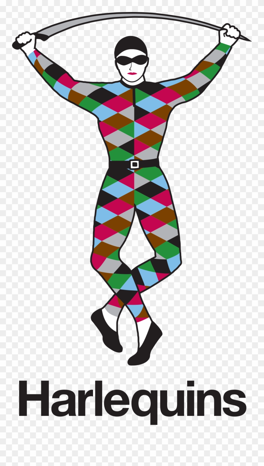 Harlequins Rugby Logo Clipart