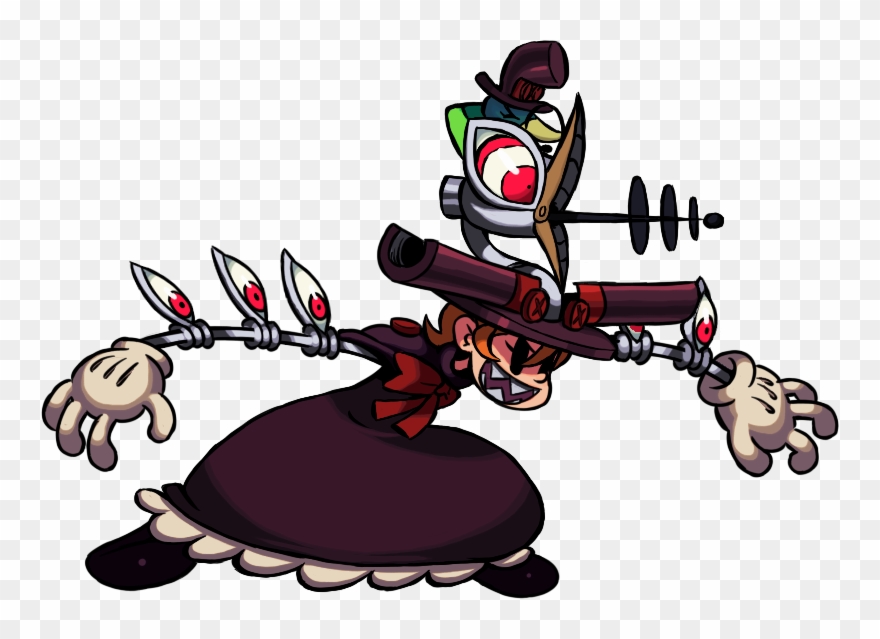 I Wish Peacock Would Blast The Shit Out Of Me With - Argus Skullgirls Clipart