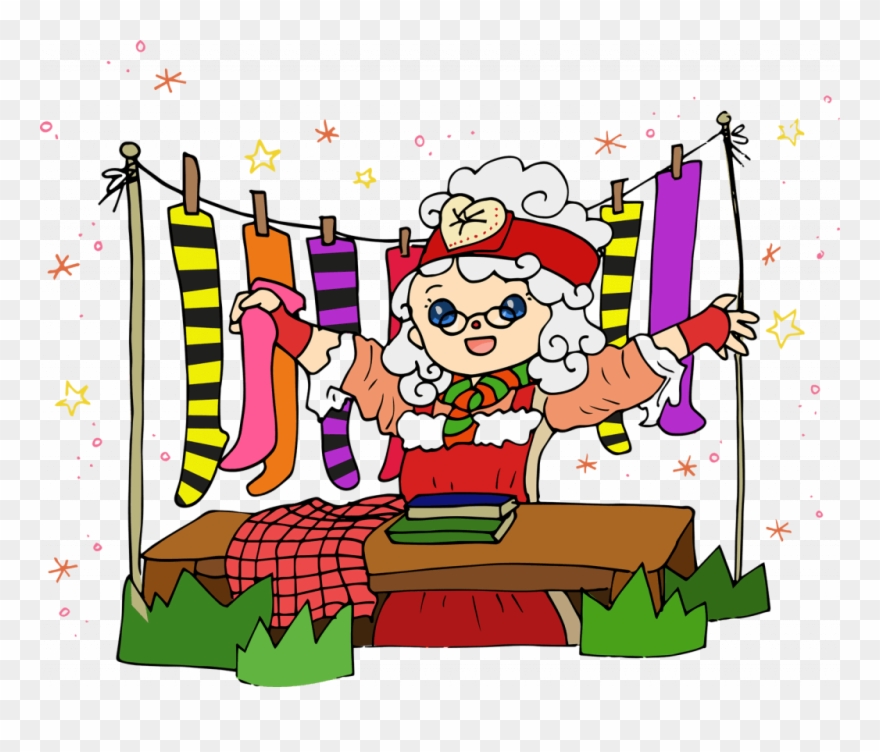 Through Prose And Play She'll Bring A Little Christmas - Cartoon Clipart
