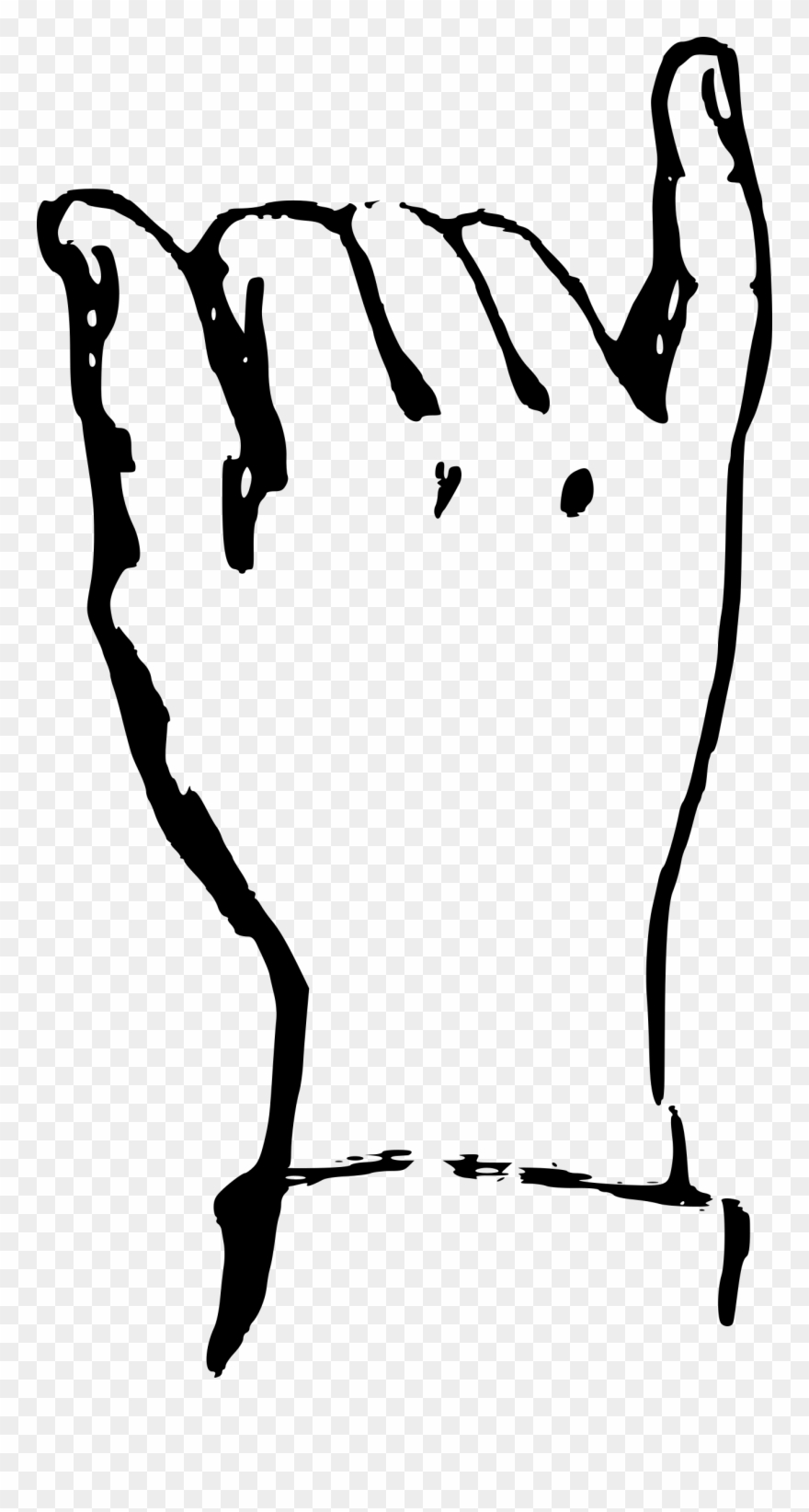 Deaf Clipart - Deaf Alphabet Y - Png Download