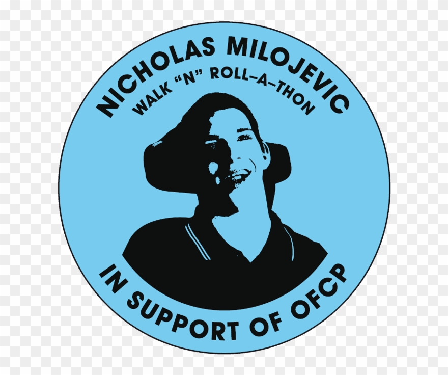 Nicholas Walk N Roll A-thon Logo - Circle Clipart