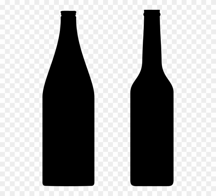 Wine Bottle Vector 12, Buy Clip Art - Bottle - Png Download
