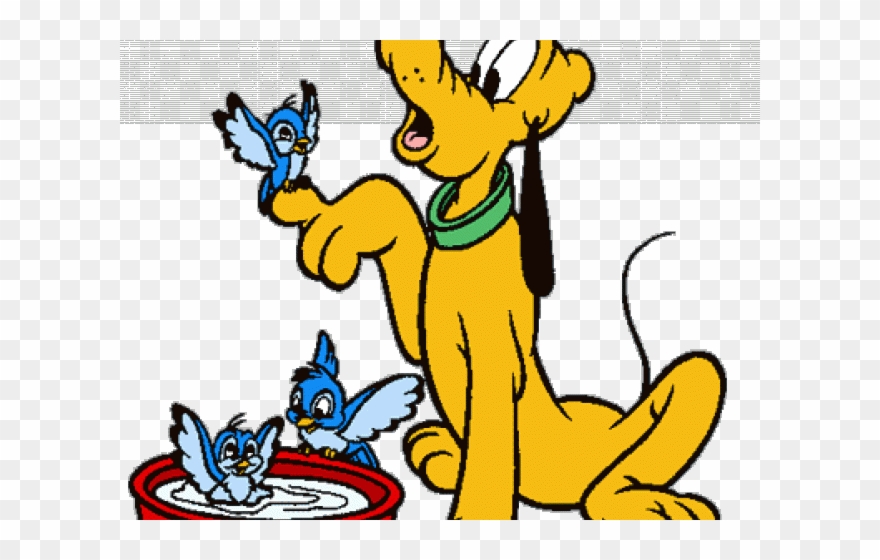 Disney Pluto Clipart Dog - Cartoon - Png Download