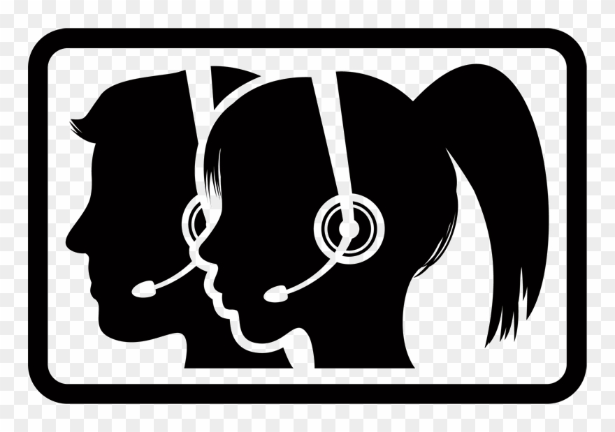 Call Center Agents Icon Clipart