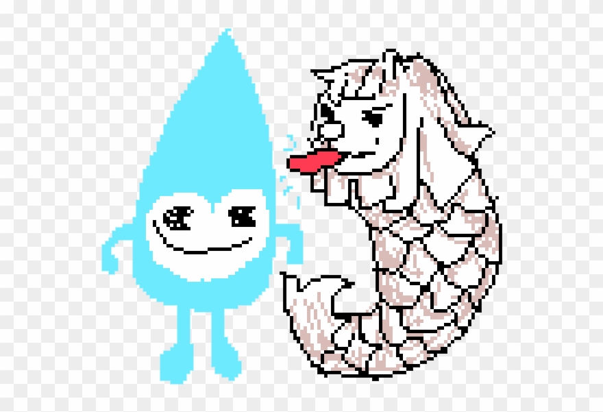 The Merlion And Water Wally - Water Wally Clipart
