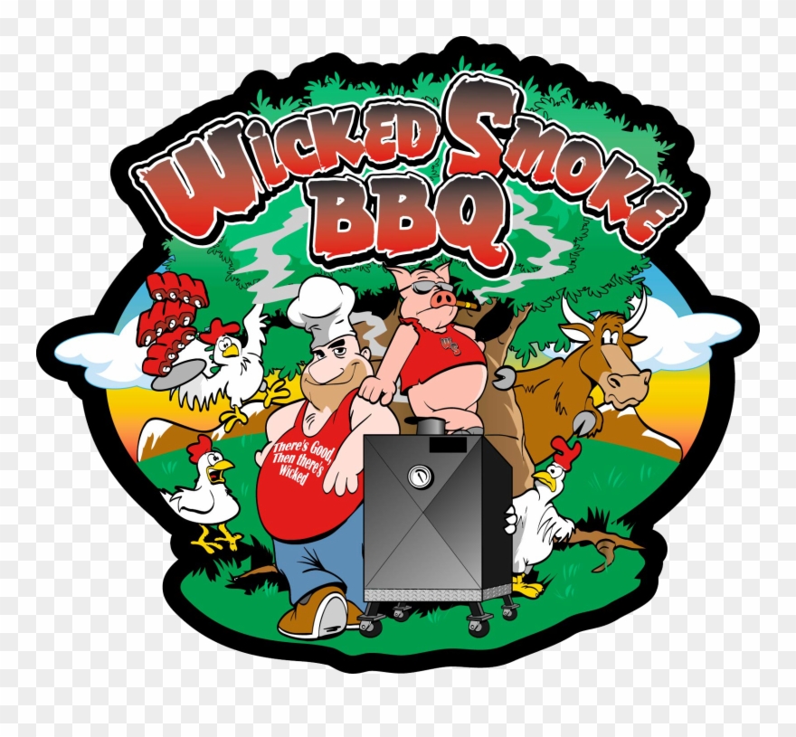 Wicked Smoke Bbq Company - Wicked Smoke Bar B Que Clipart