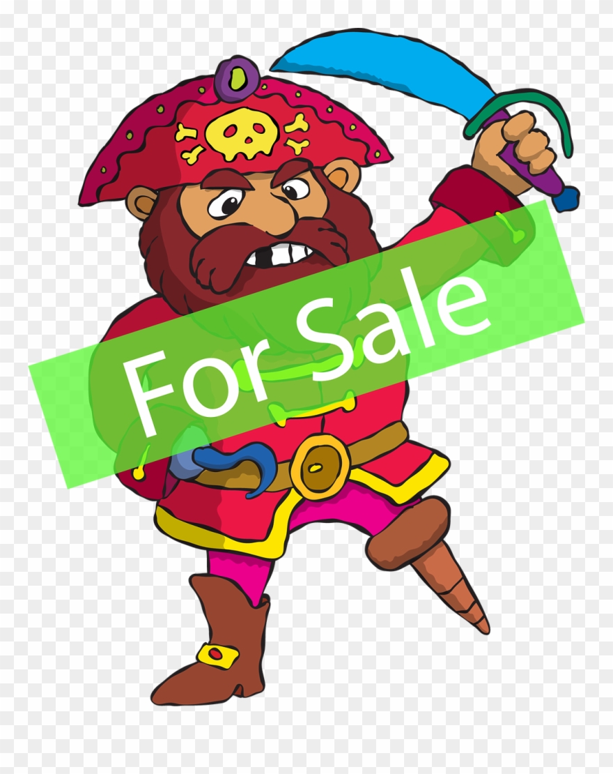 Pirate Cartoon Images 21, Buy Clip Art - Pirate - Png Download