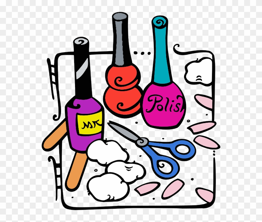 Cosmetologists~ Lisbon High School - Manicure Clipart