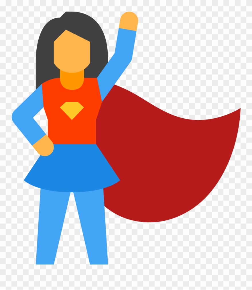 Vigilante Mother - Superhéroe Icono Clipart