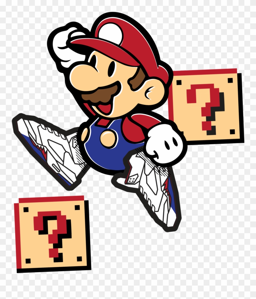 Paper Mario 3d Model Clipart