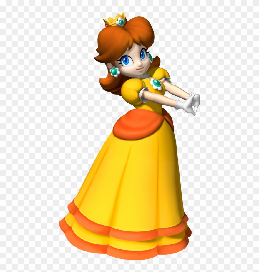 Princess Daisy Mario Princess Daisy, Princess Daisy - Super Mario Princess Daisy Clipart