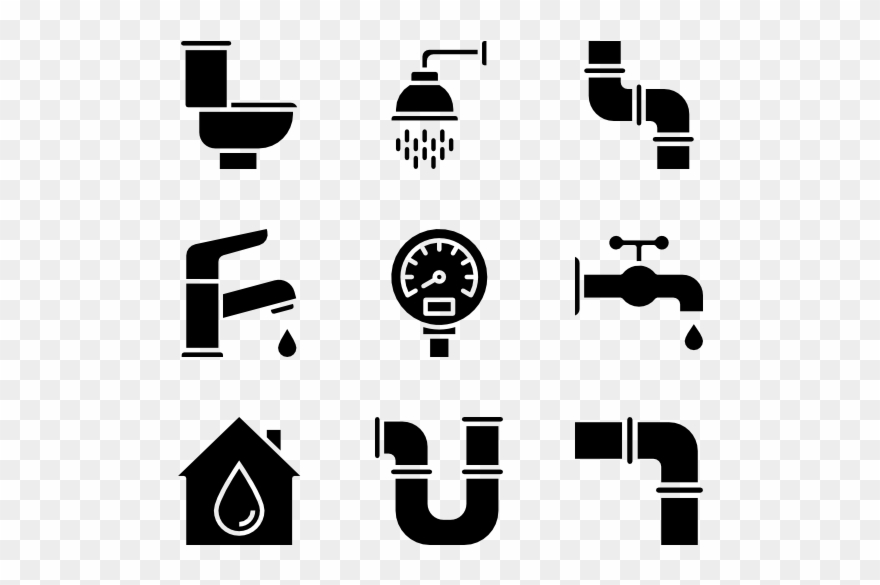 Plumber Tools - Real Estate Png Icon Clipart