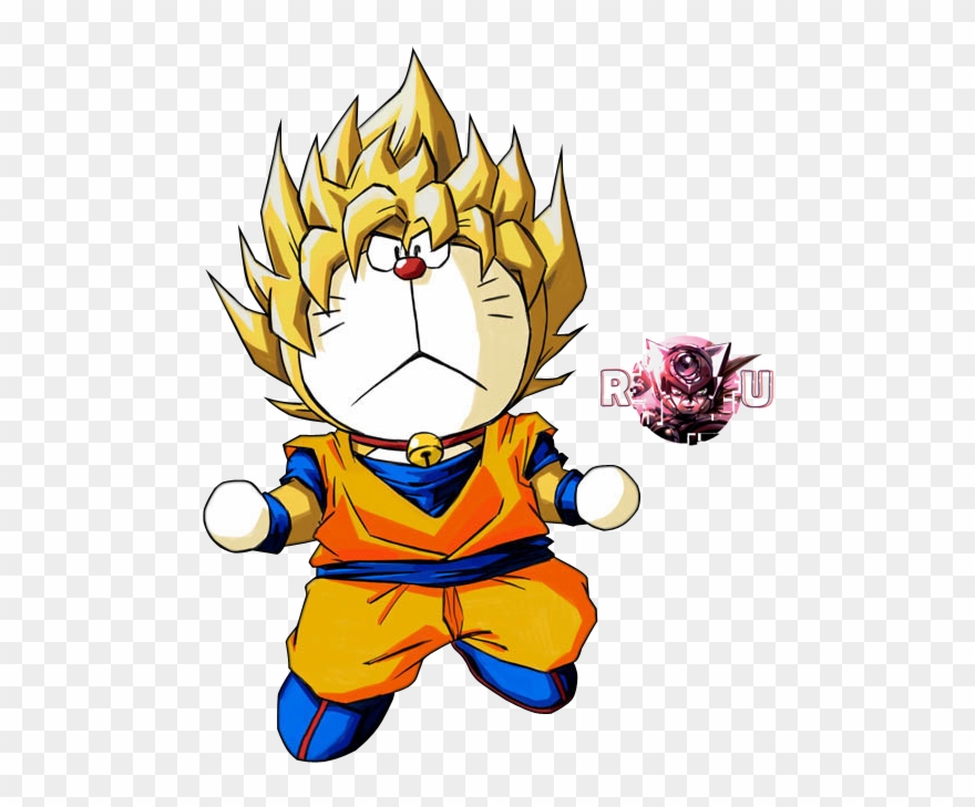Doraemon Dragon Ball Z - Doremon Dragon Ball Clipart