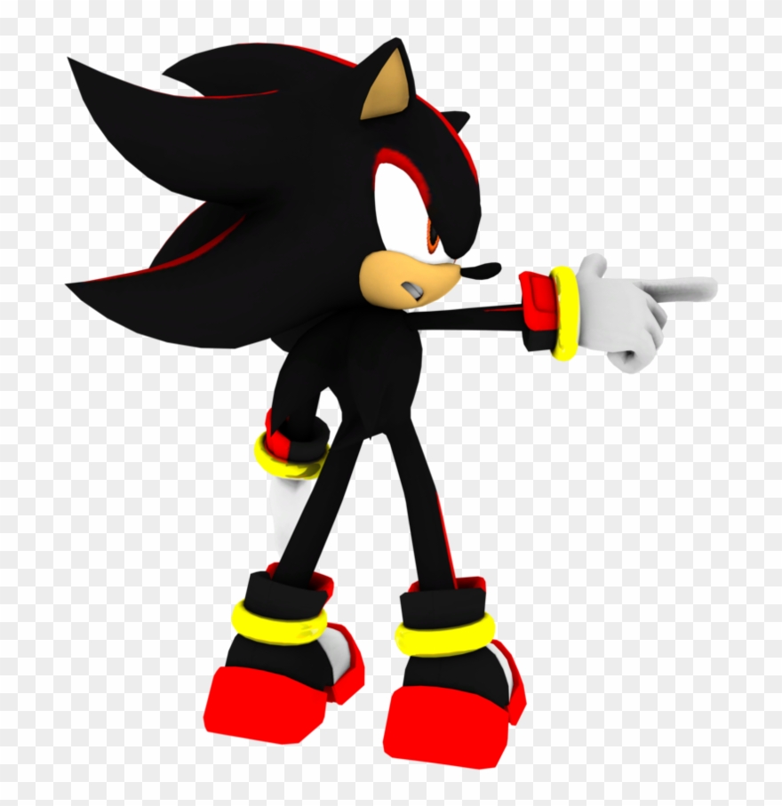 Shadow The Hedgehog By Mike9711 - Shadow The Hedgehog Side View Clipart