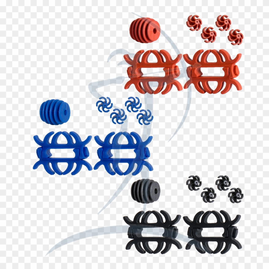 Maximal Hush Kit For Compound Bows - Red Clipart