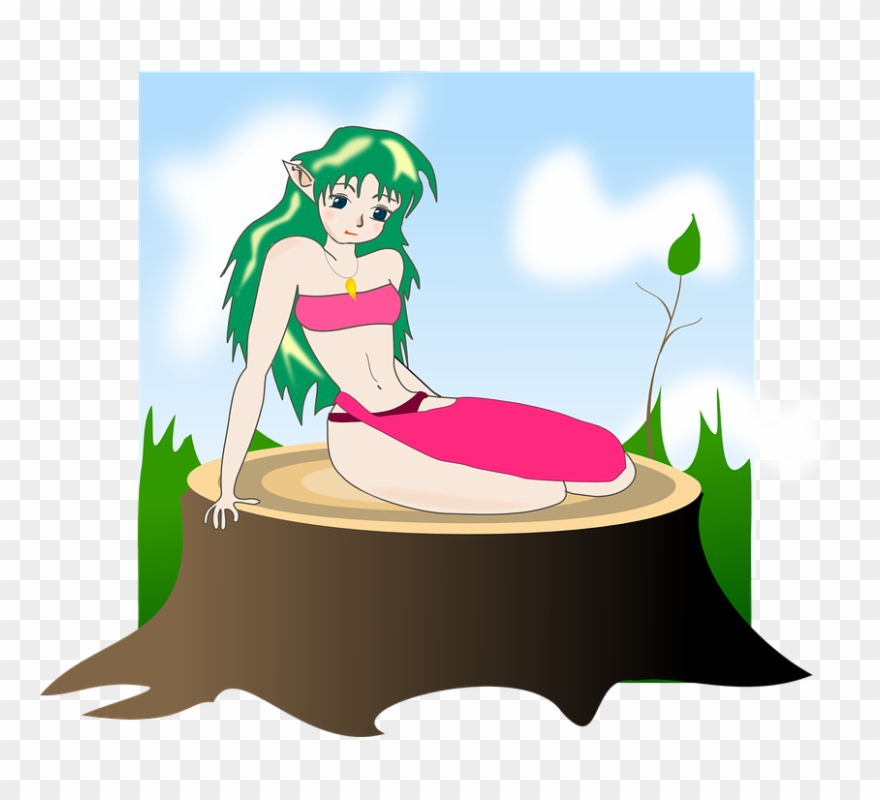 Mermaid Girl Cliparts 22, Buy Clip Art - Elf Ls Ultra Cotton - Png Download