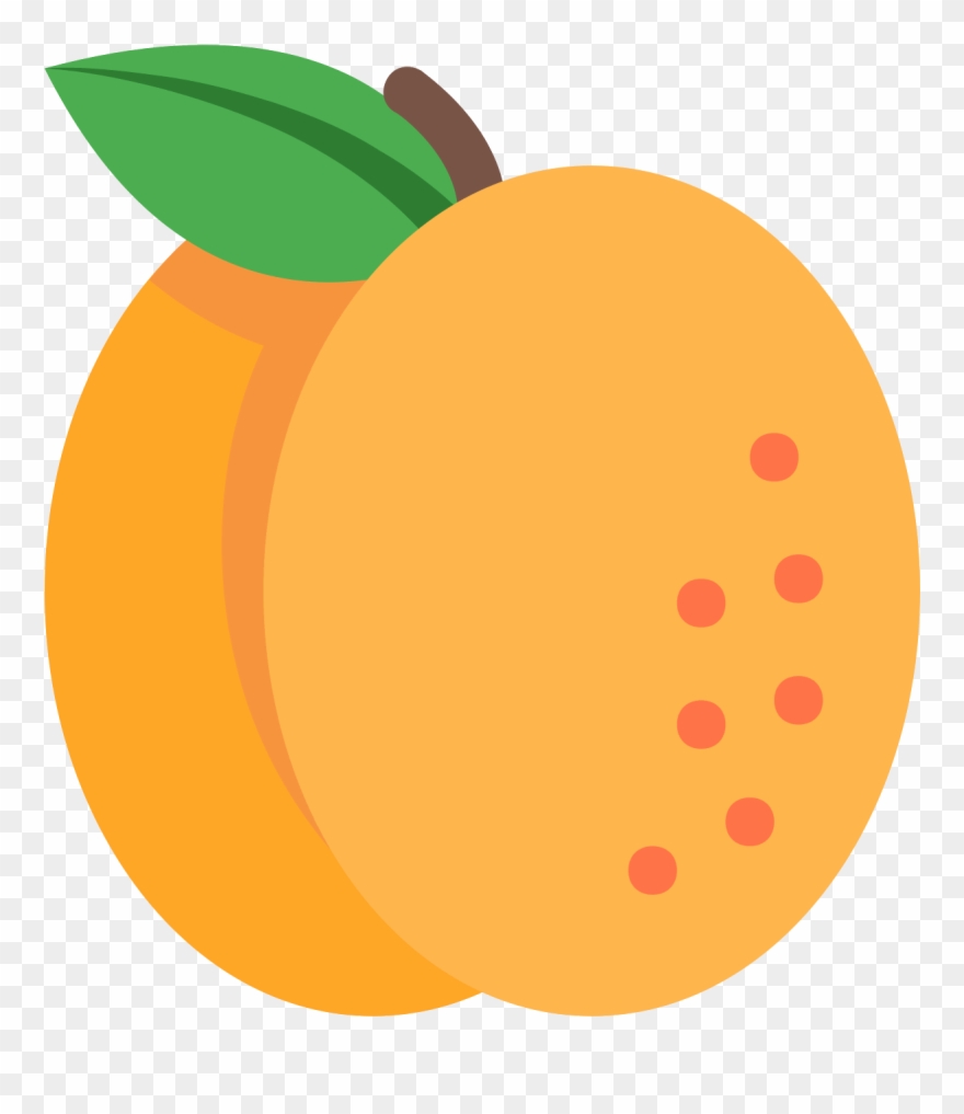 Apricot Icon - Mango Vector Png Clipart