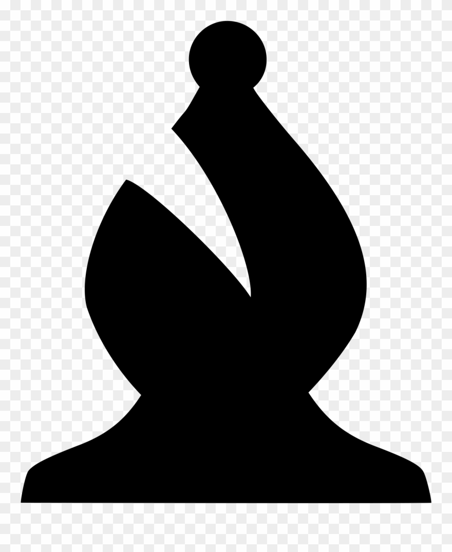 Big Image - Chess Bishop Symbol Clipart