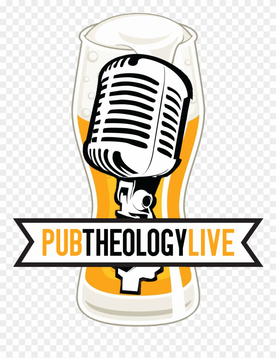 Pub Theology Live - Logo Mic Clipart