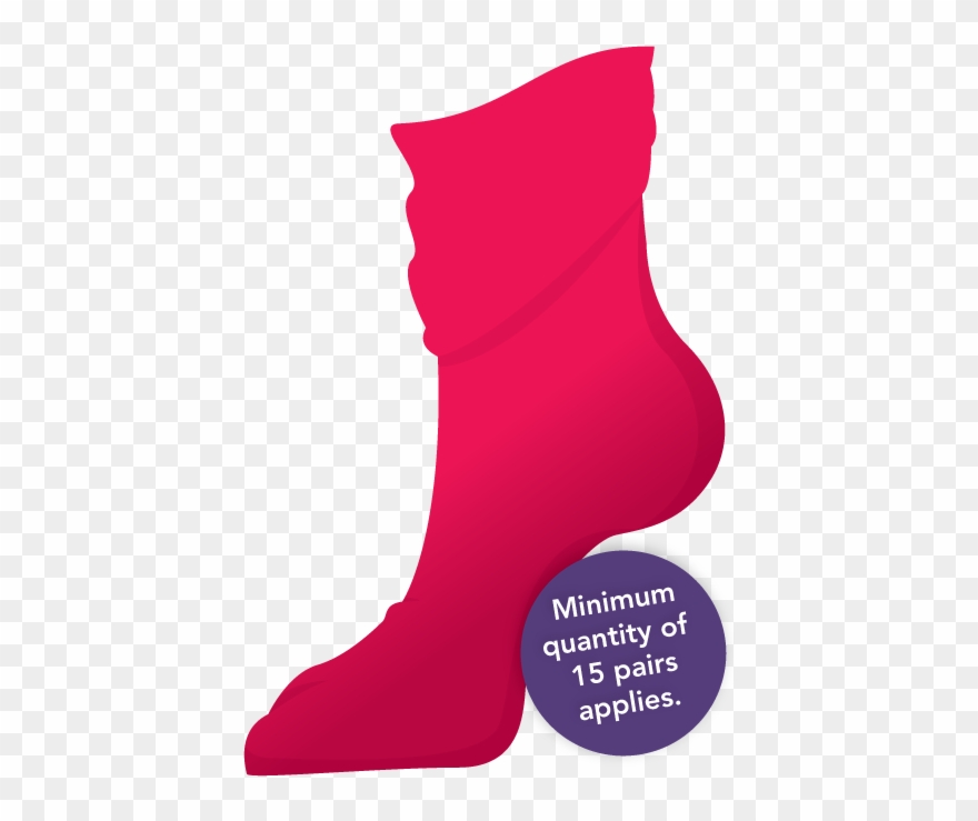 Custom Slouch Socks For Your Team At - Sock Clipart