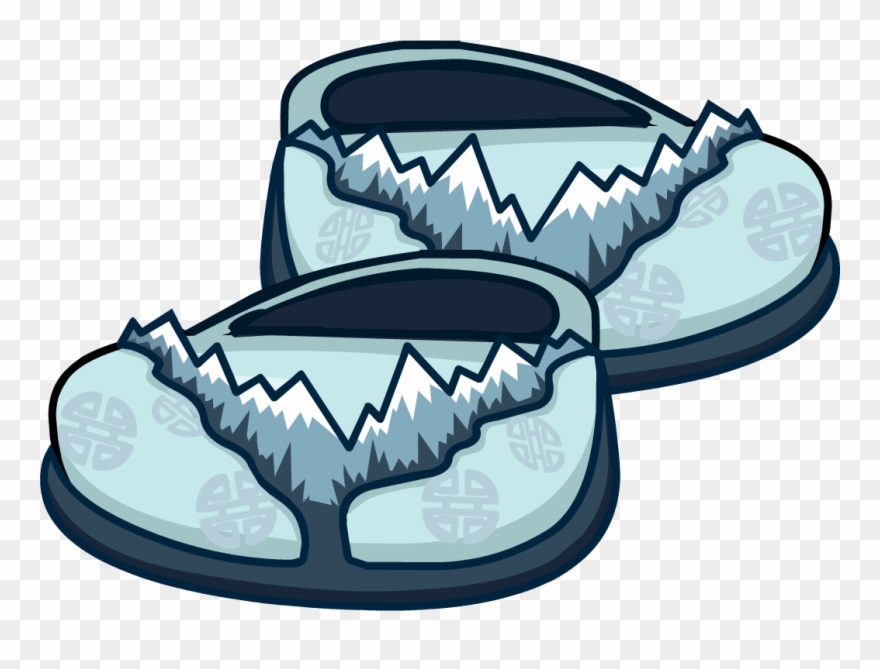 Coat Clipart Snowsuit - Club Penguin Glacial Sandals - Png Download
