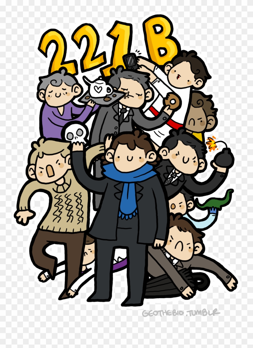 Look I Finally Did Another Sherlock Design [redbubble] - Chloe Bennet Clipart