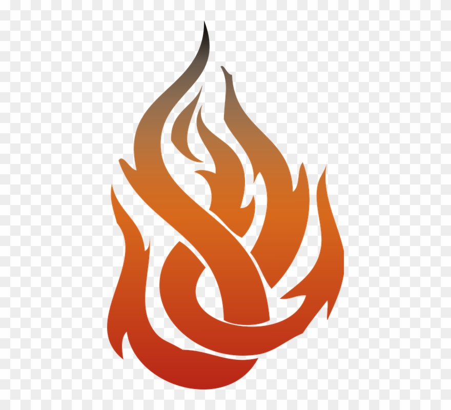 Racing Flames Cliparts 12, Buy Clip Art - Llamas De Fuego Logo - Png Download