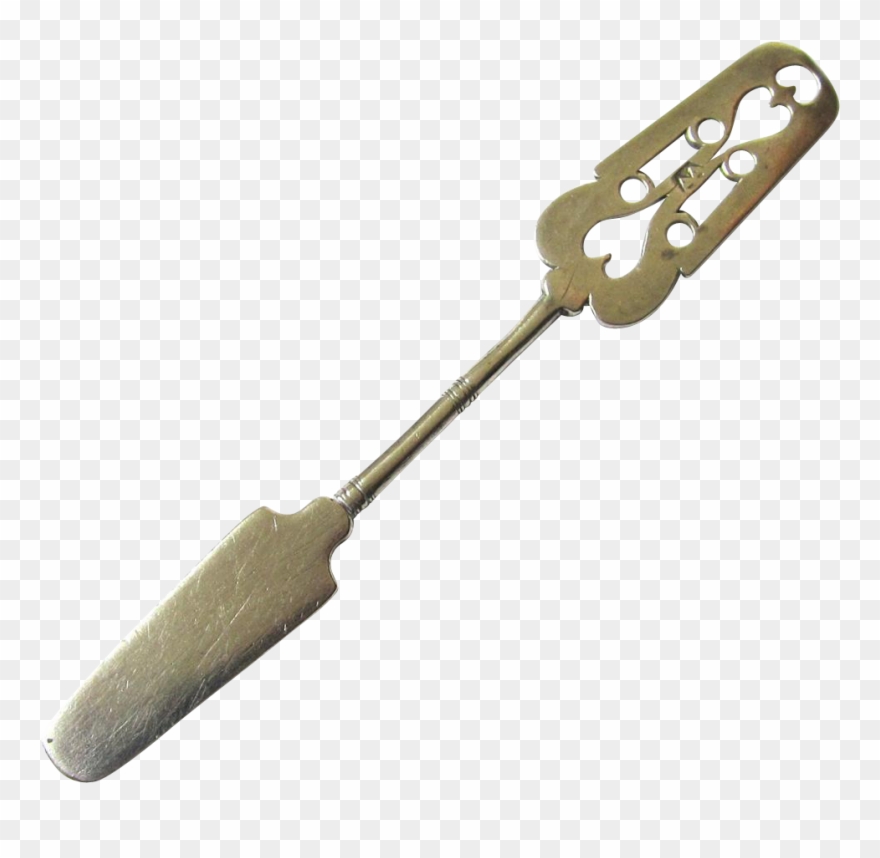 Rare Sterling Silver Tongue Depressor, Marked 'aa', - 18th Century Tongue Depressor Clipart