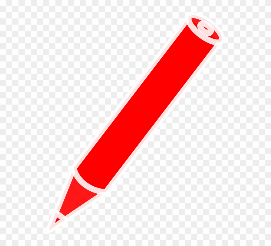 Ballpoint Pen Cliparts 28, Buy Clip Art - Big Red Arrow Transparent - Png Download