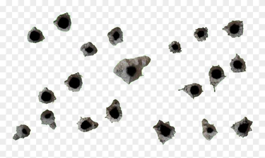 Bullet Hole Wall Png Banner Free - Bullet Holes Wall Png Clipart