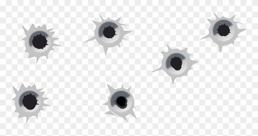 Bullet Holes In - Bullet Holes Png Clipart