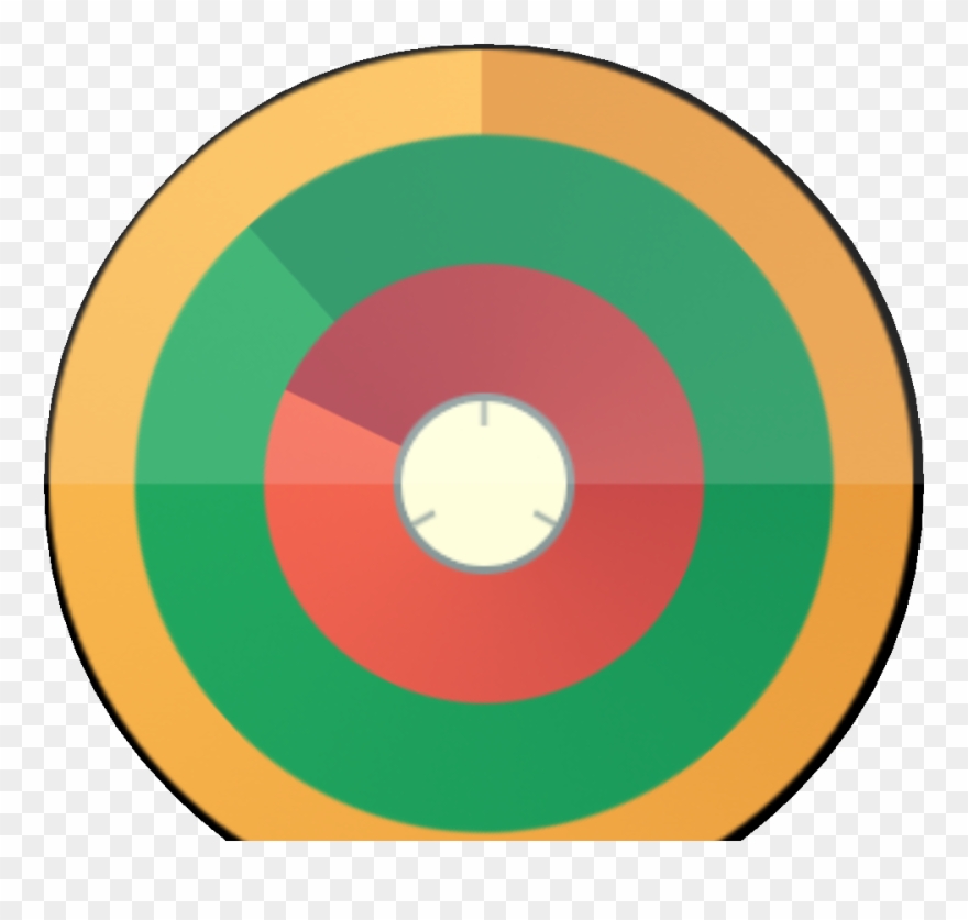 Circle Gradient Watch Face Preview Clipart