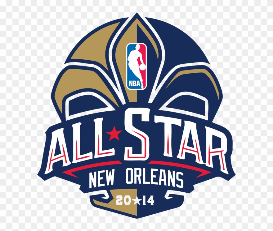 Realistic East And West All-star Starters - Nba All Star 2014 Logo Clipart