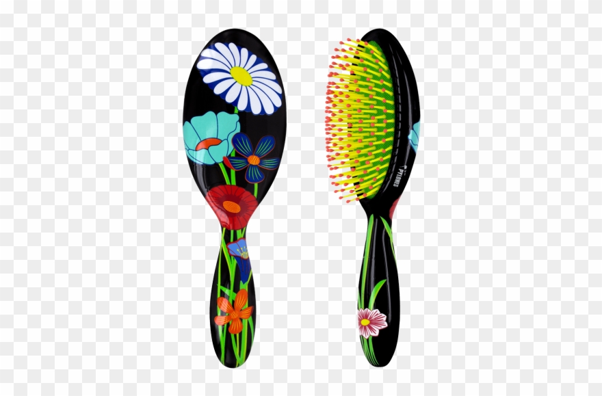 Ladypop Large Ikebana - Hairbrush Clipart