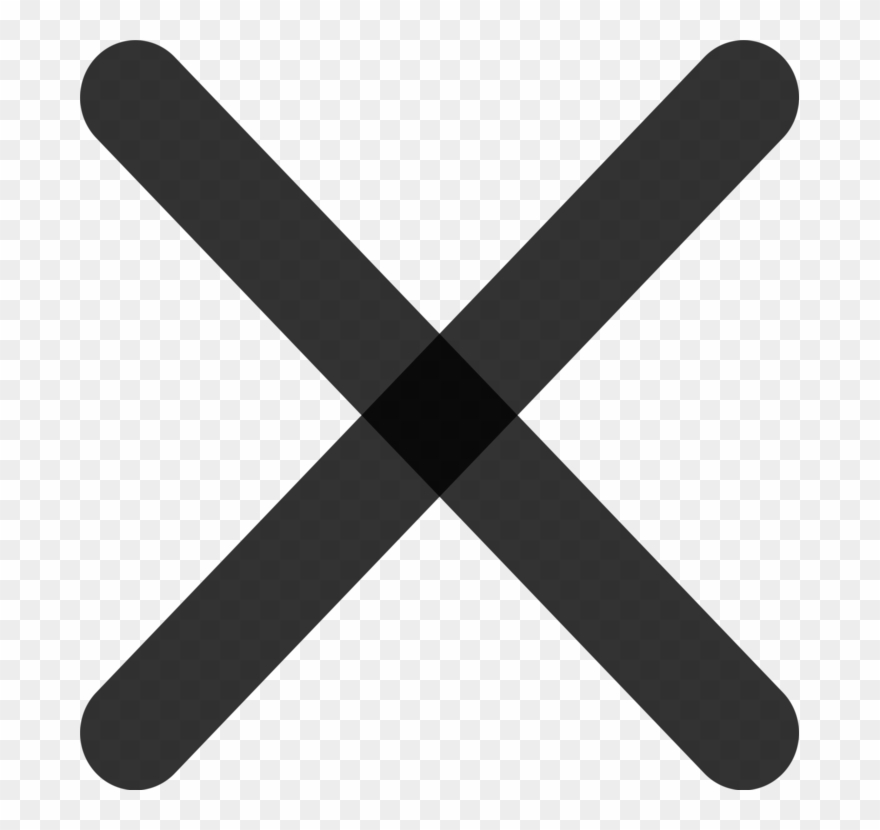 Computer Icons Button Encapsulated Postscript Download - X Icon Transparent Background Clipart