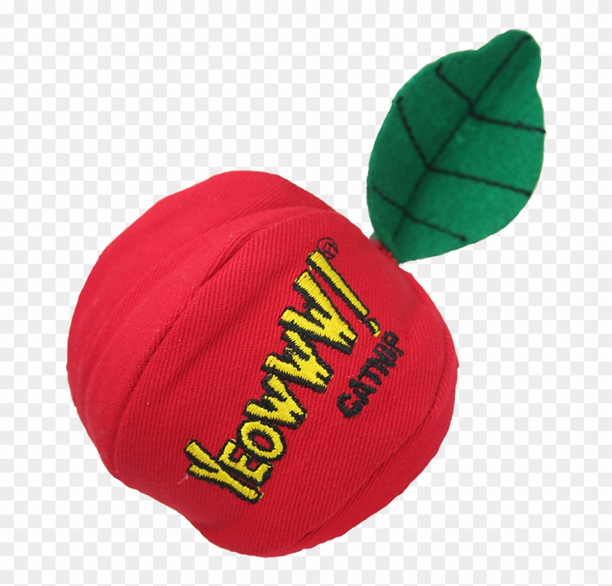 Apple Catnip Toy - Yeowww Catnip Toys Clipart