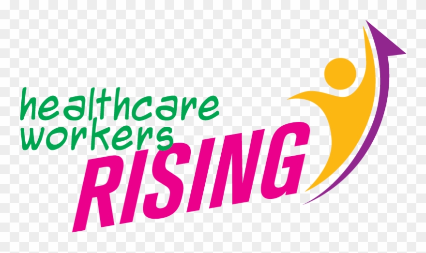 Healthcare Workers Rising Clipart