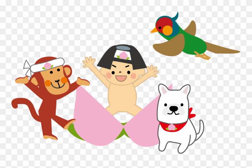 Sunao - Momotaro Characters Clipart