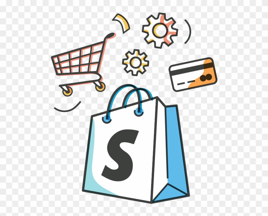 Shopify Helps Simplify E-commerce So You Can Focus Clipart