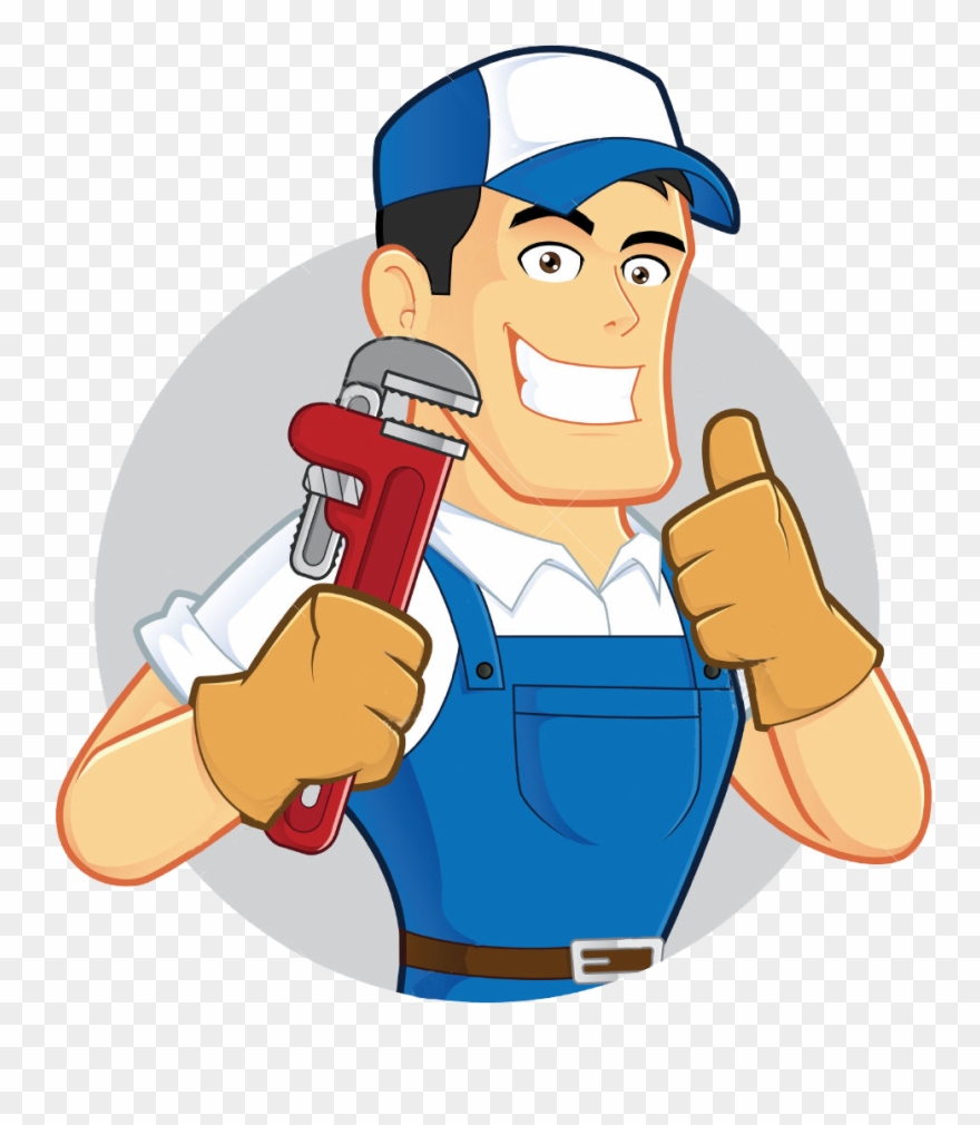Loodgieter Rotterdam Bel - Plumber Clipart - Png Download
