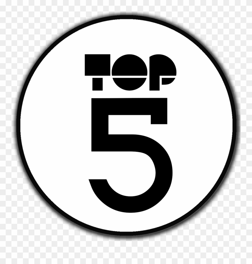 Top 5 Icon Stock Vector 579965893 - - Top 5 Icon Png Clipart