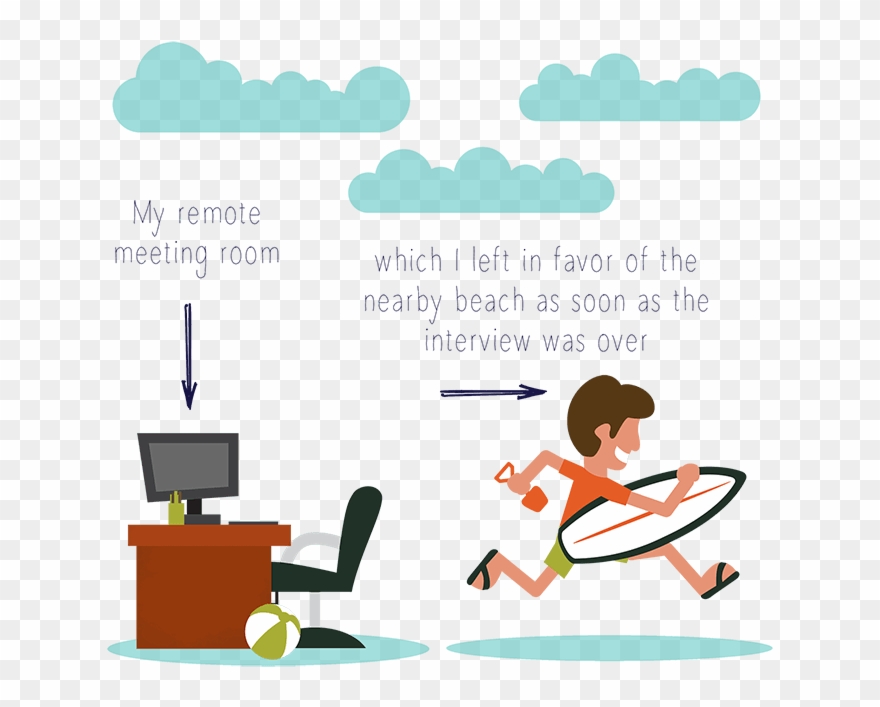 That's How I Came To Take An Interview From Greece, - Illustration Clipart